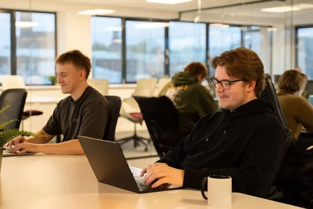 Inside the Pronto office in Birkenhead