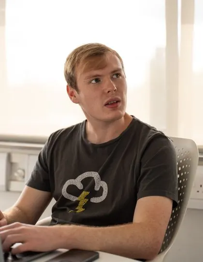 A member of the Lead Pronto team