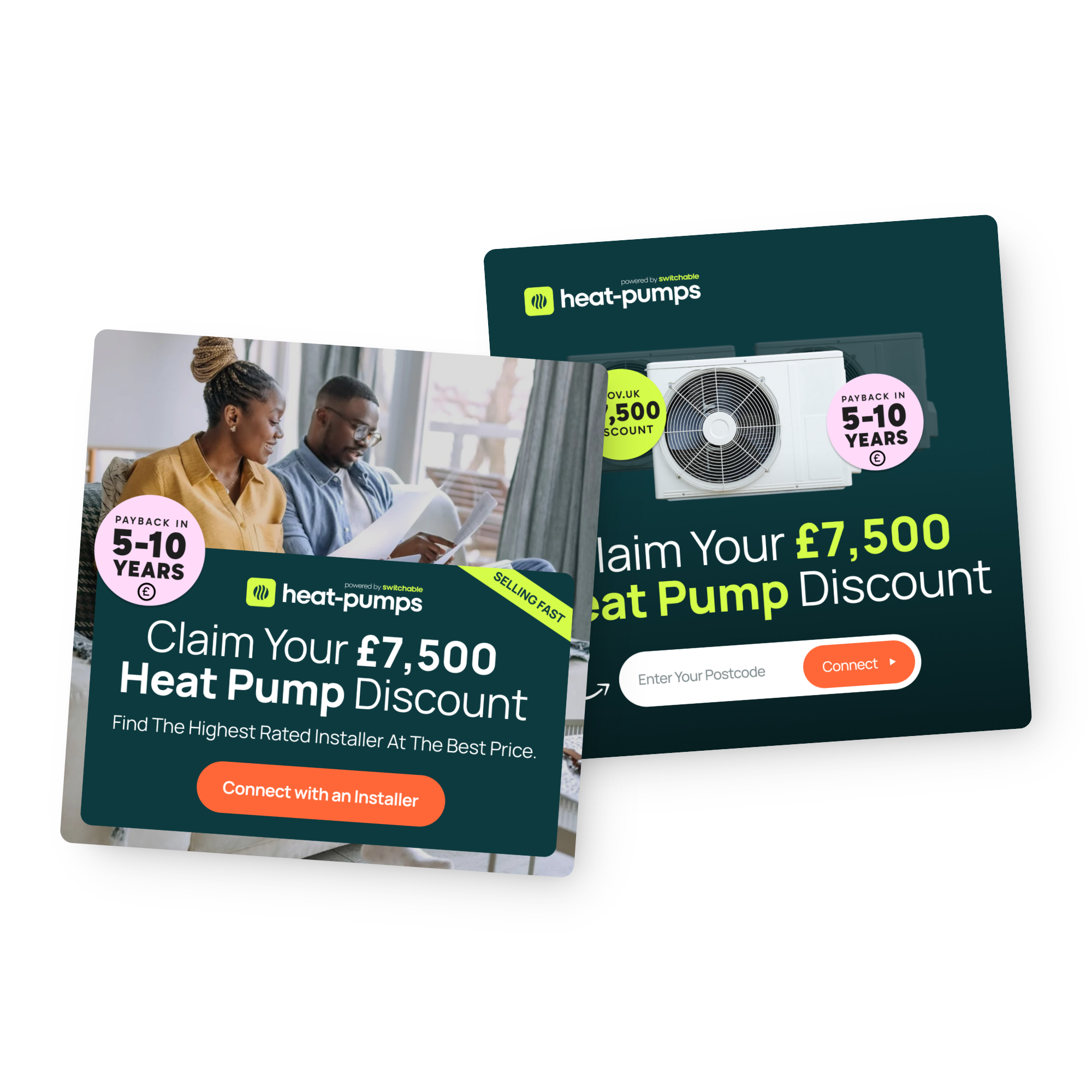 Lead Pronto landing pages on desktop and mobile