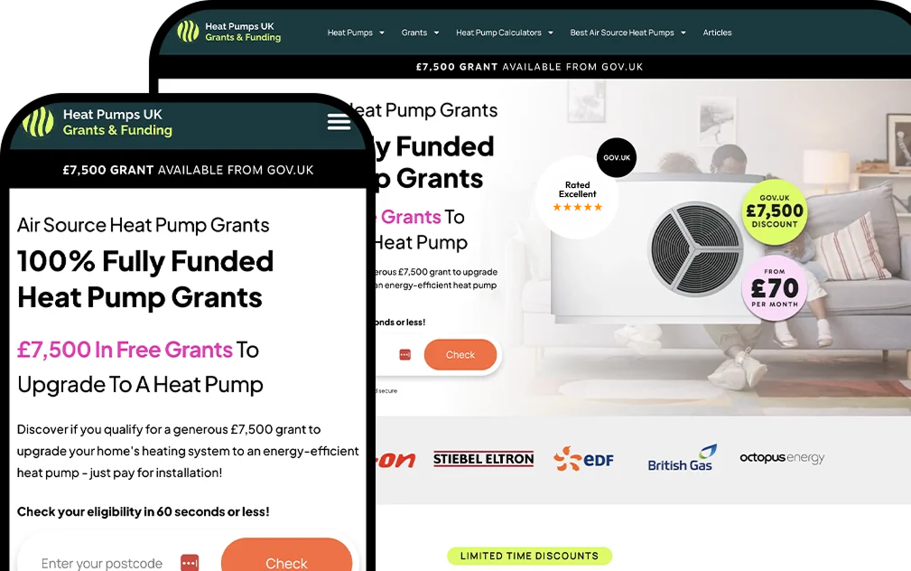 A Lead Pronto heat pump campaign for Heat Pumps UK