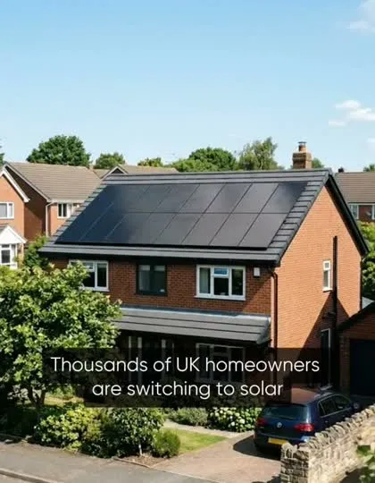 Utilita Home solar video ad