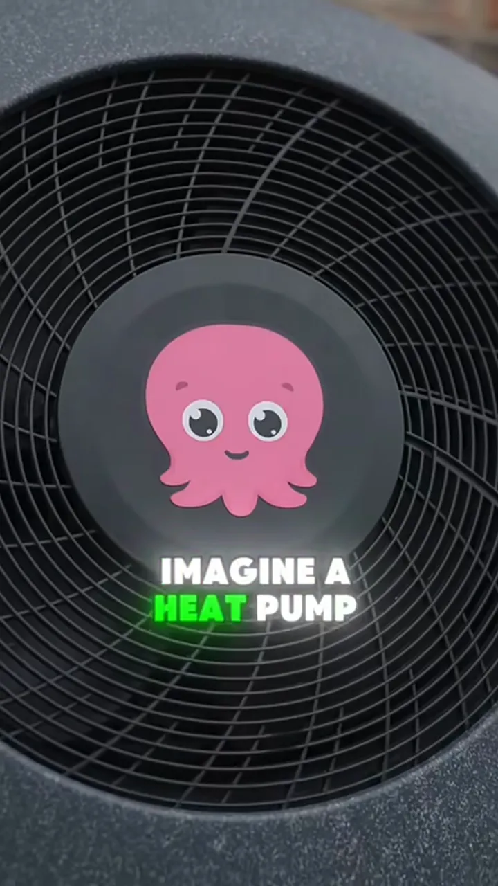 Impact Energy heat pump ad creative