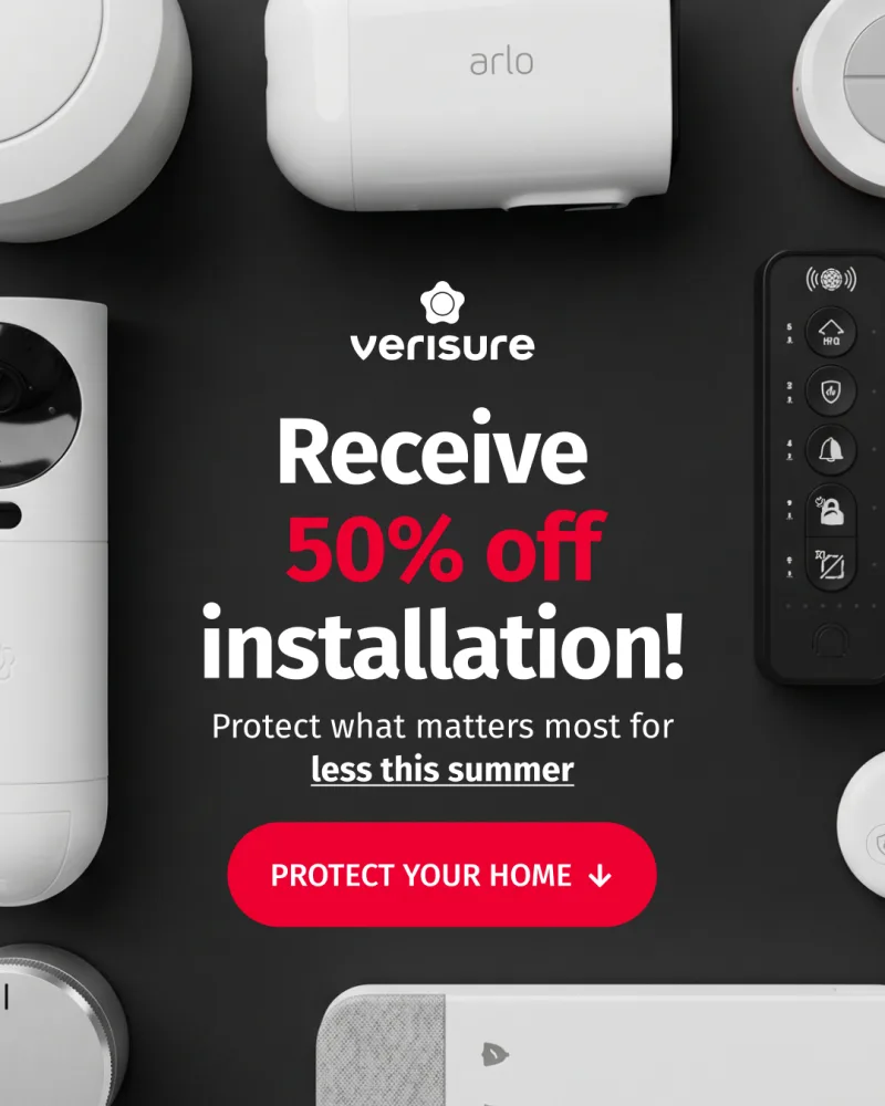 Verisure static ad: protect what matters most this summer